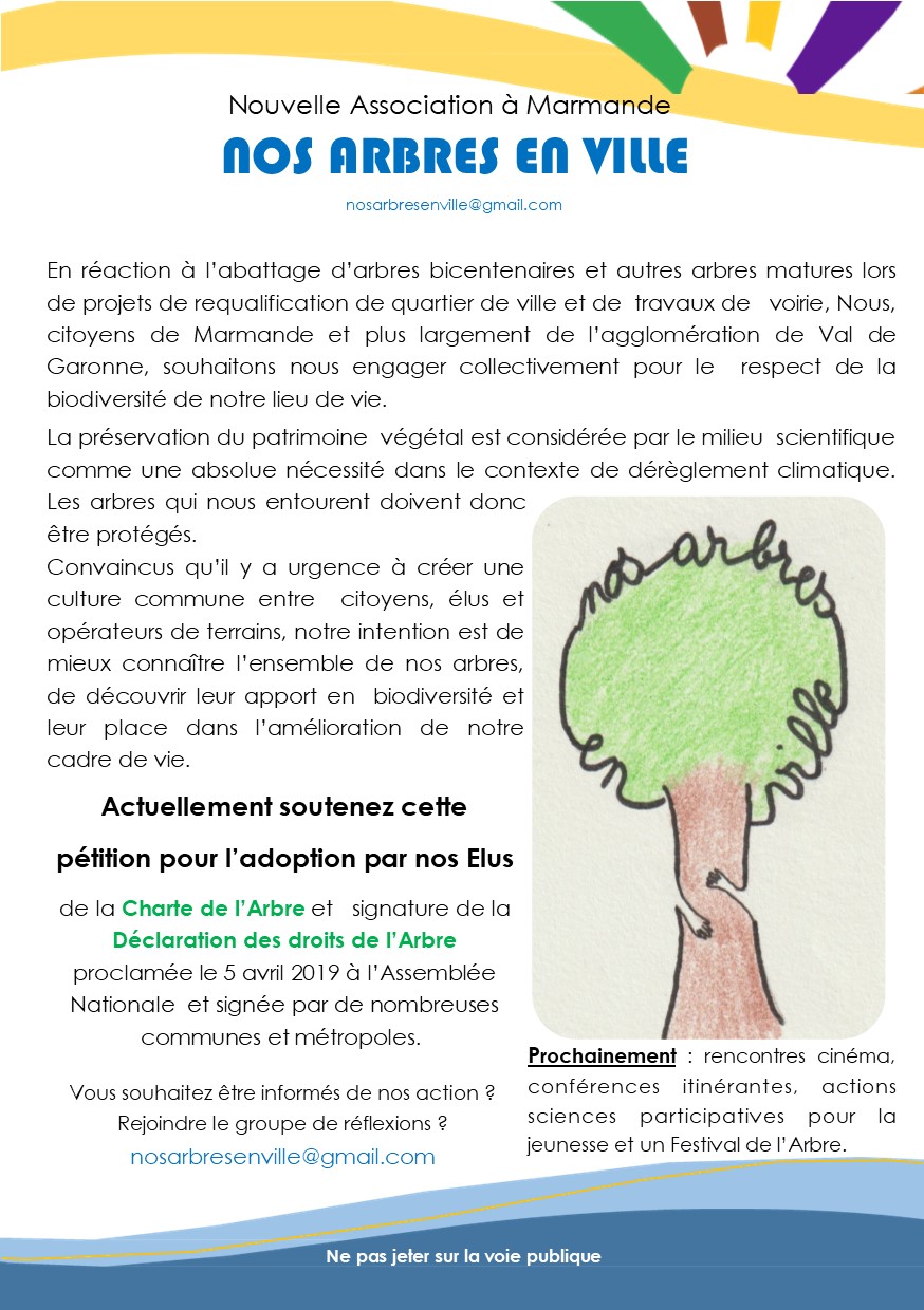 Nos arbres en ville