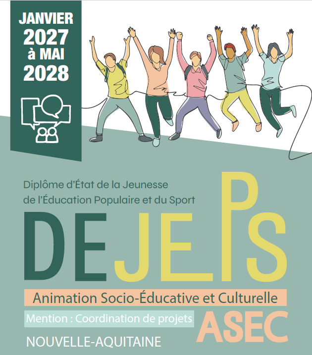 : DEJEPS 2027/2028 : Devenez coordinateur.trice de projets