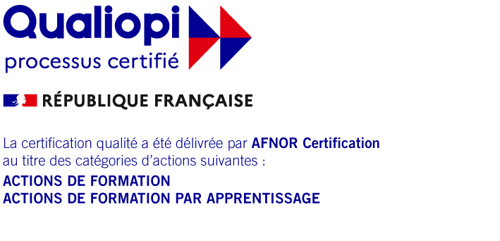 Certification Qualiopi délivrée à GRAINE Nouvelle-Aquitaine